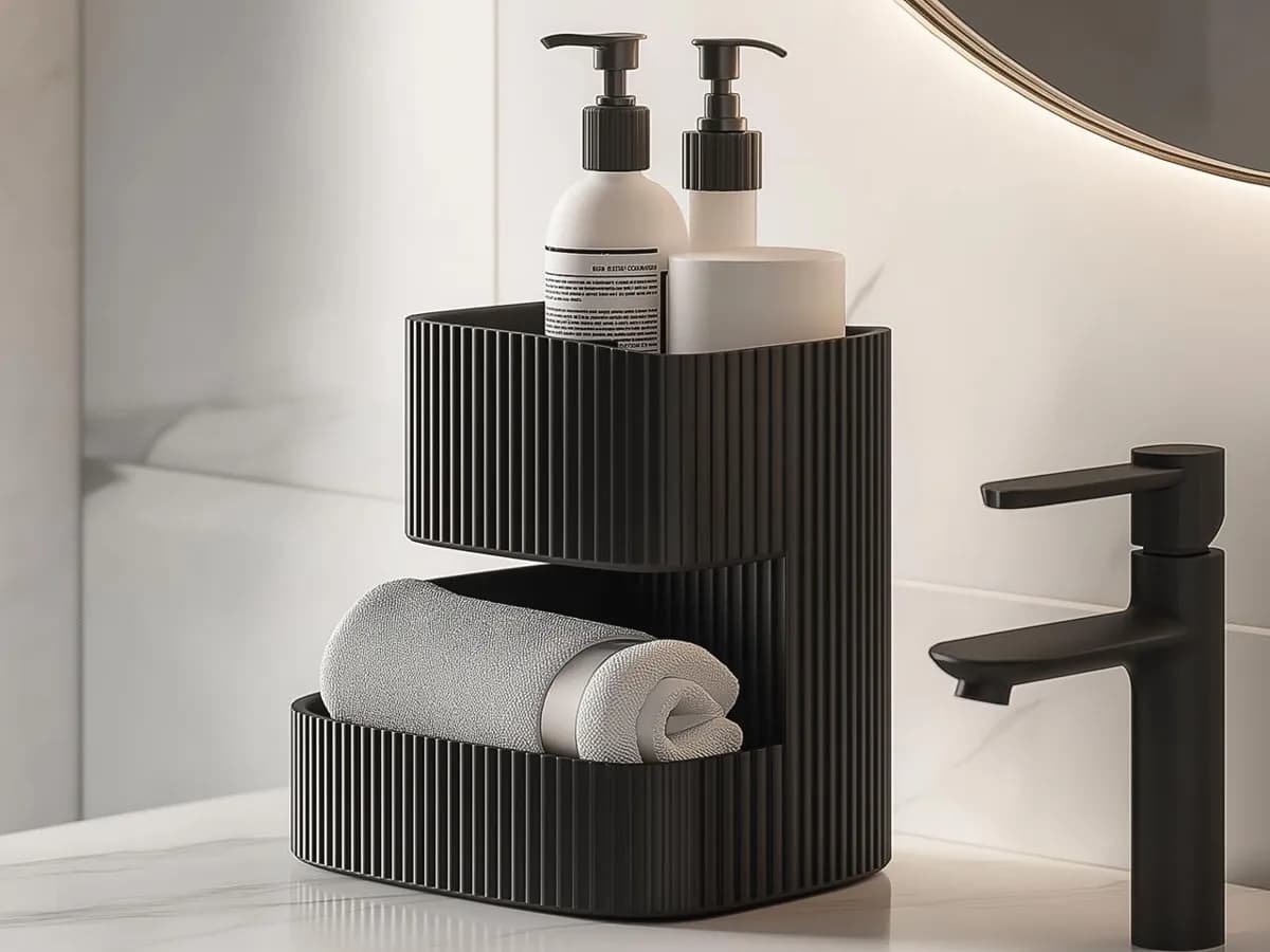 Organizador Banheiro Maquiagem Perfumes Cosméticos Moderno