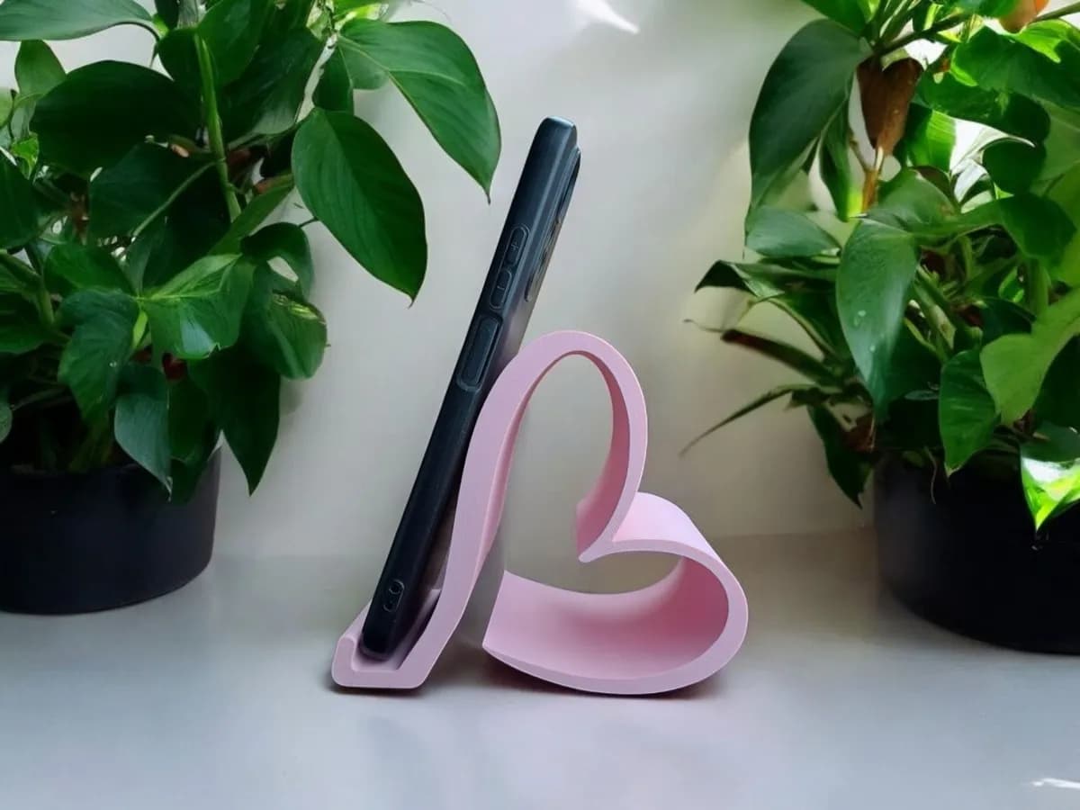Suporte de Celular Coração