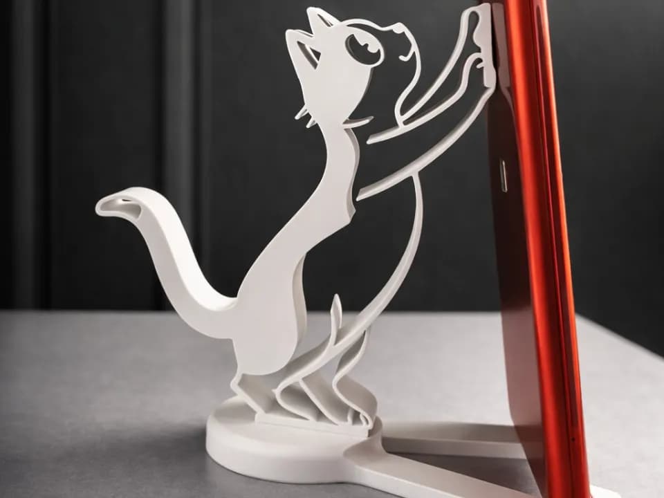 Suporte de Celular Gatinho