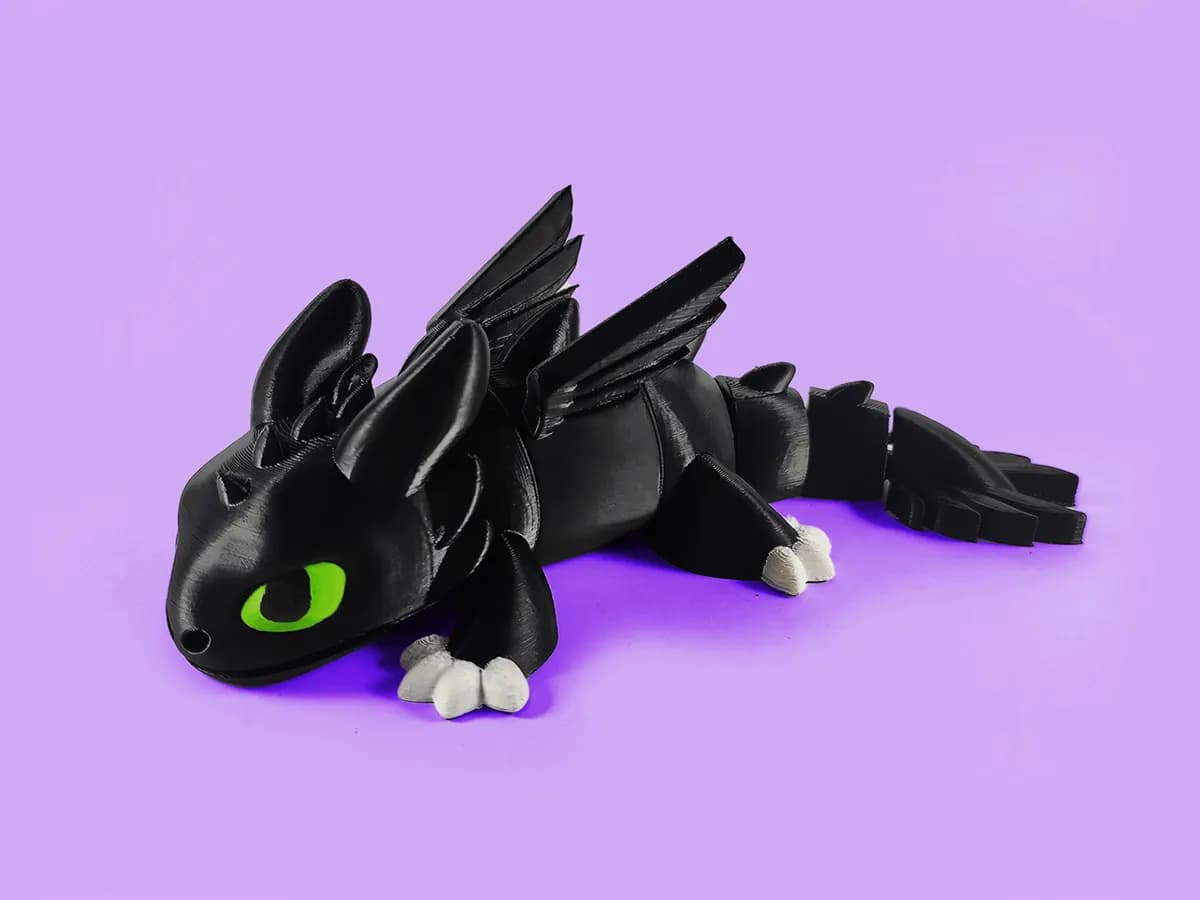 Dragão Banguela Articulado