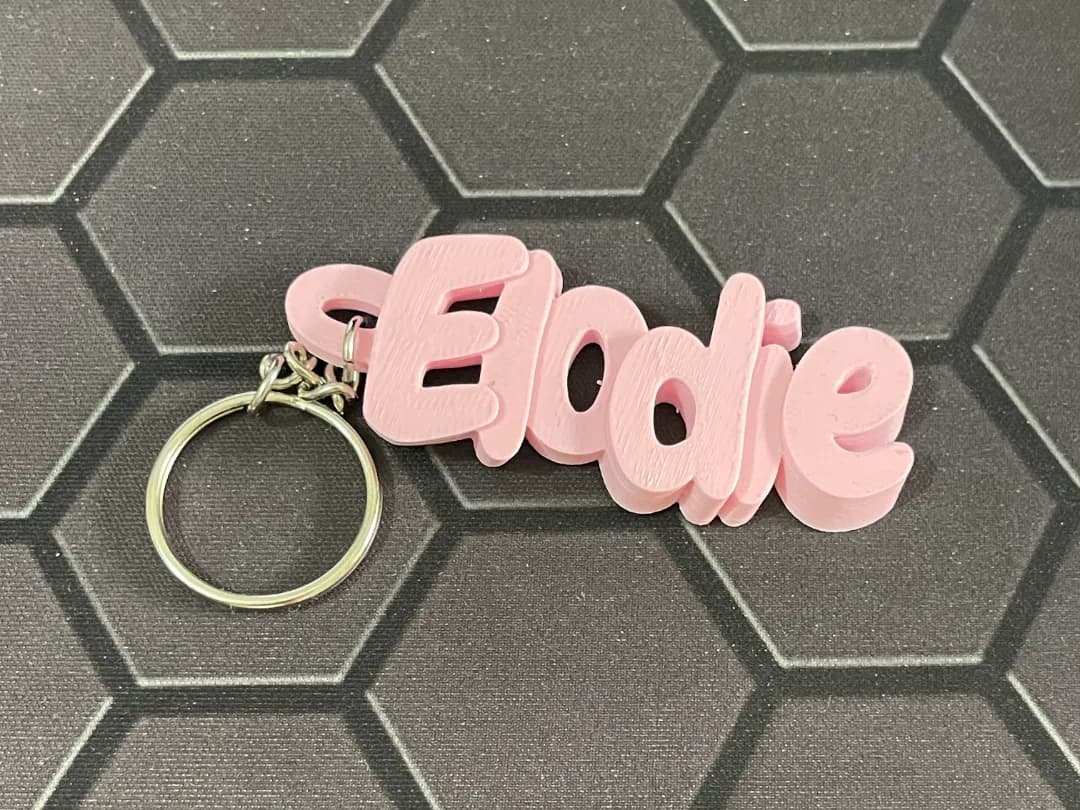 Chaveiro de Nomes Personalizável