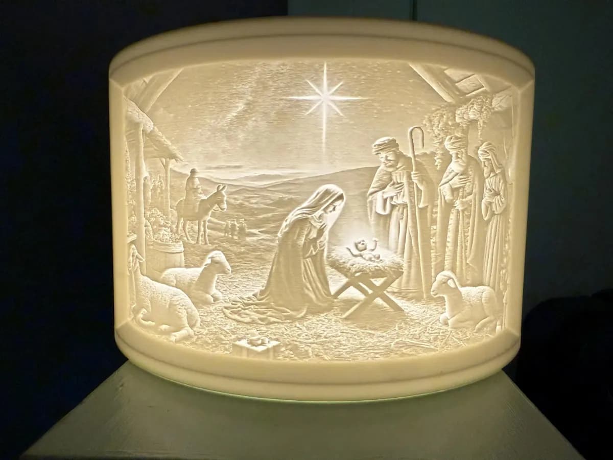 Presépio com os Três Reis Magos