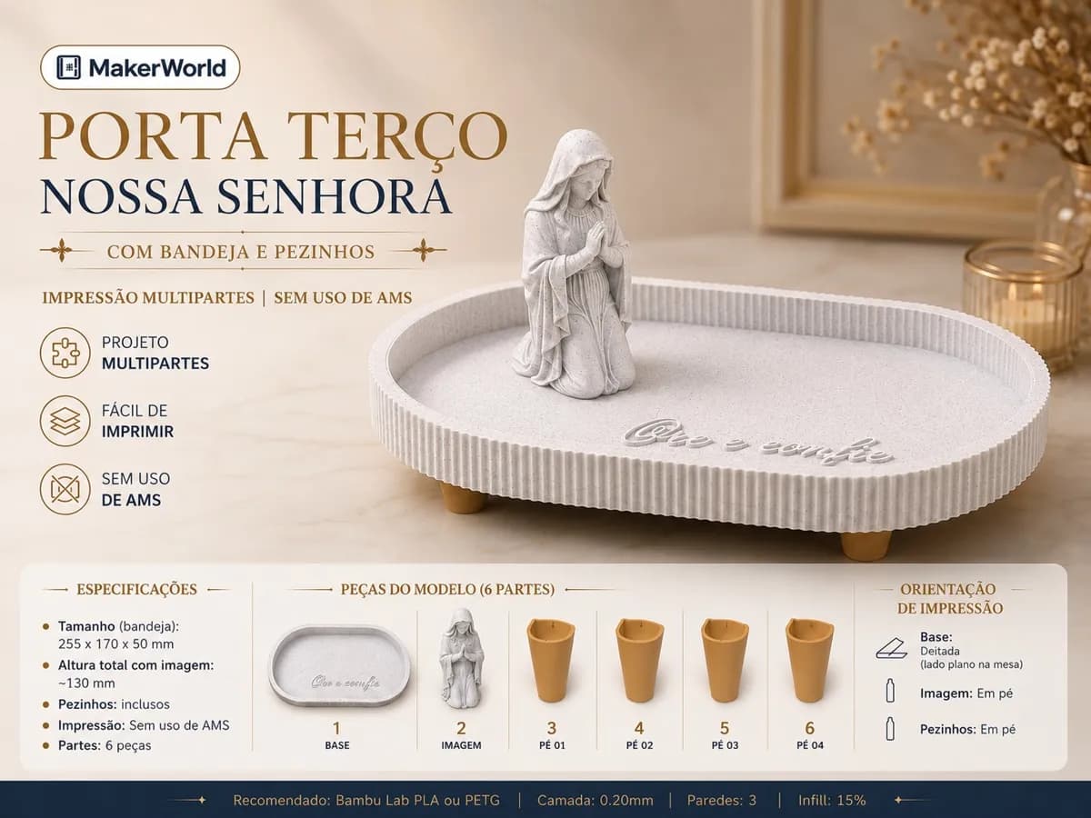 Porta-Terço Nossa Senhora