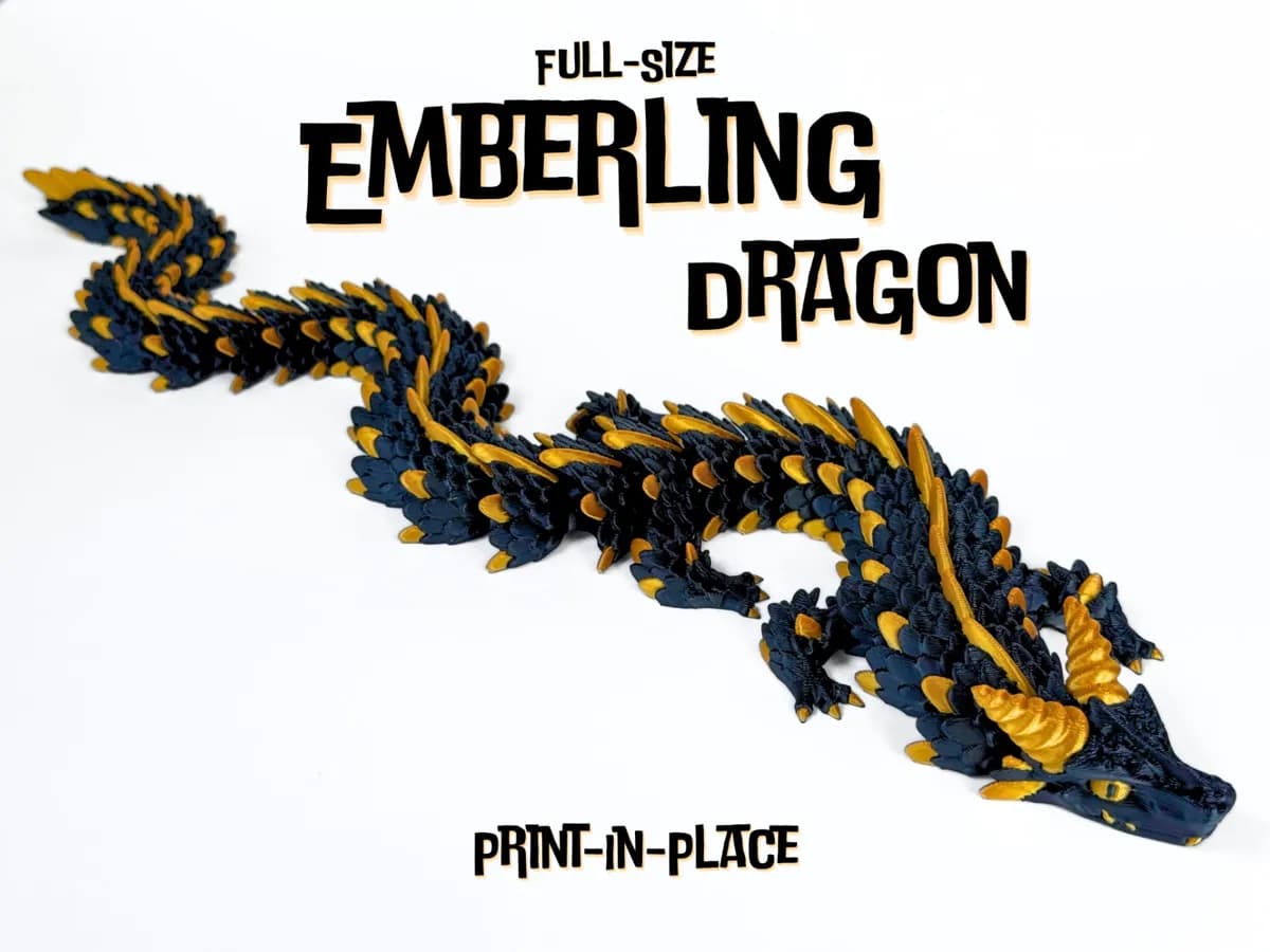 Dragão Emberling Articulado