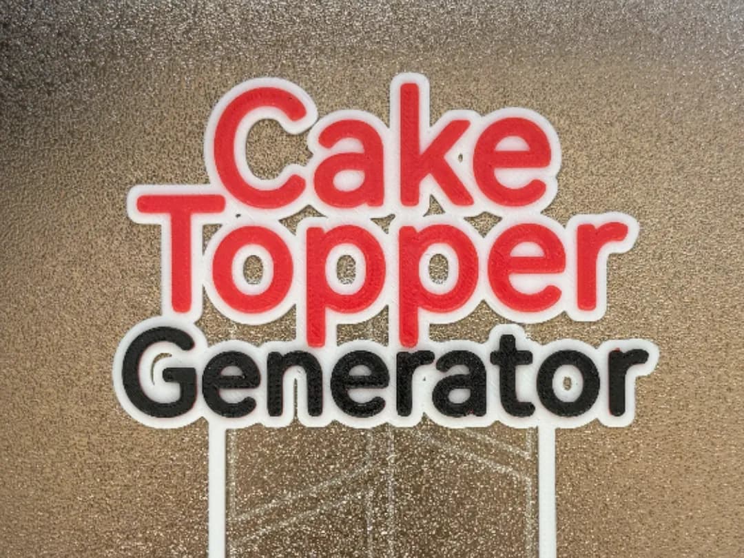 Gerador de Topo de Bolo Personalizado