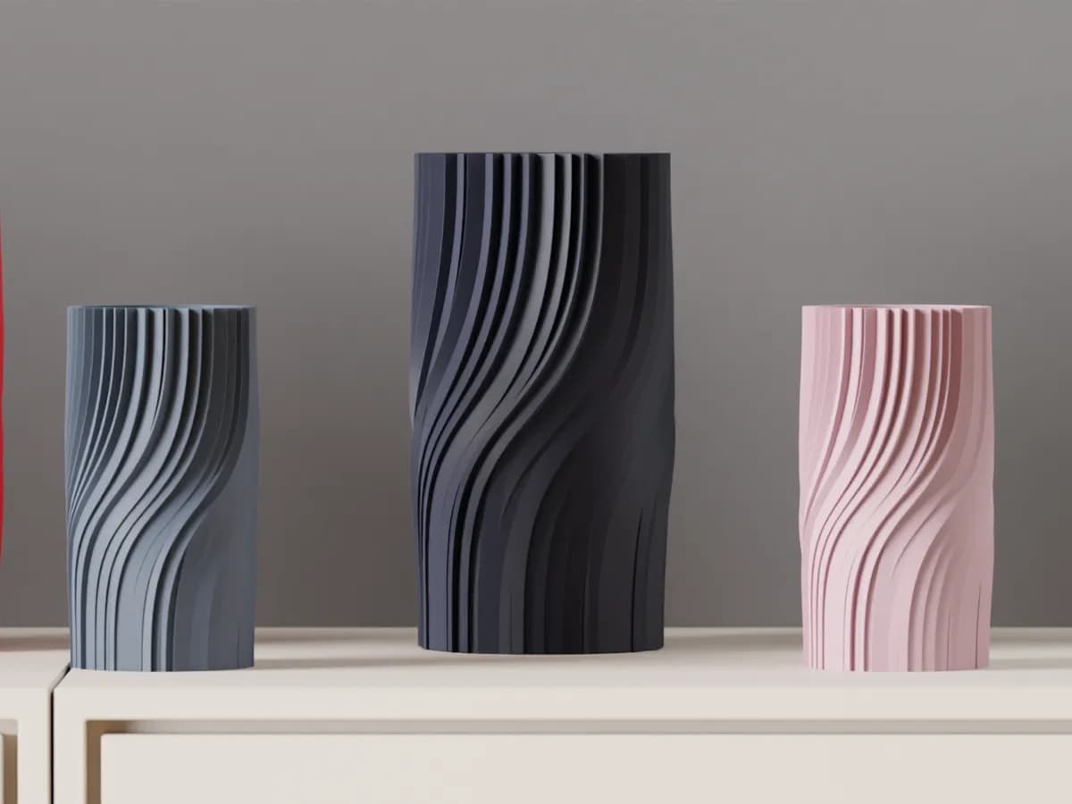 Vaso Torcido Elegante