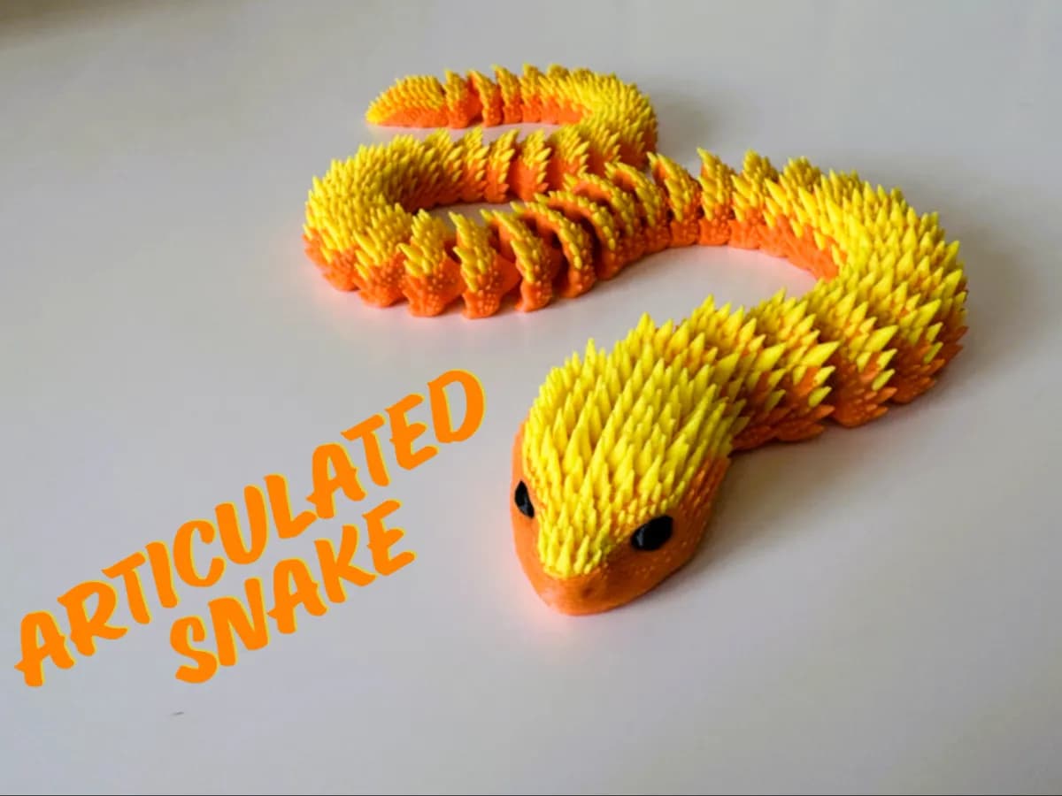 Cobra Articulada com Espinhos