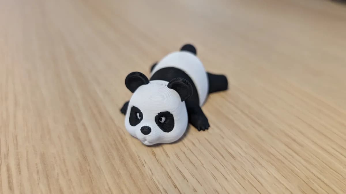 Chaveiro Panda Articulado
