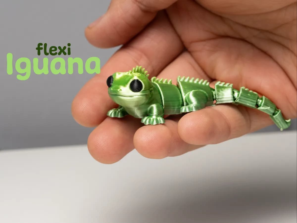 Iguana Flexível Articulada