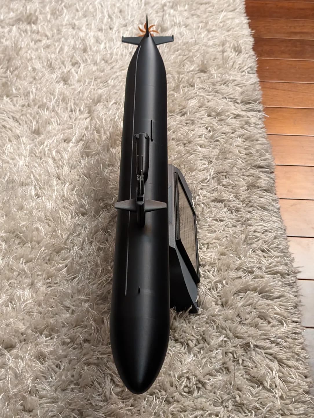 Submarino USS Dallas SSN 700 aproximadamente 76cm de comprimento