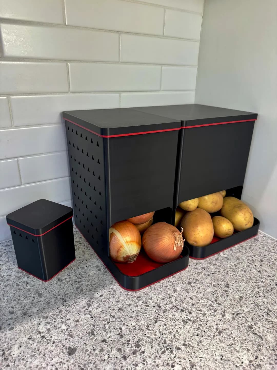 Recipiente para Batata, Cebola e Alho