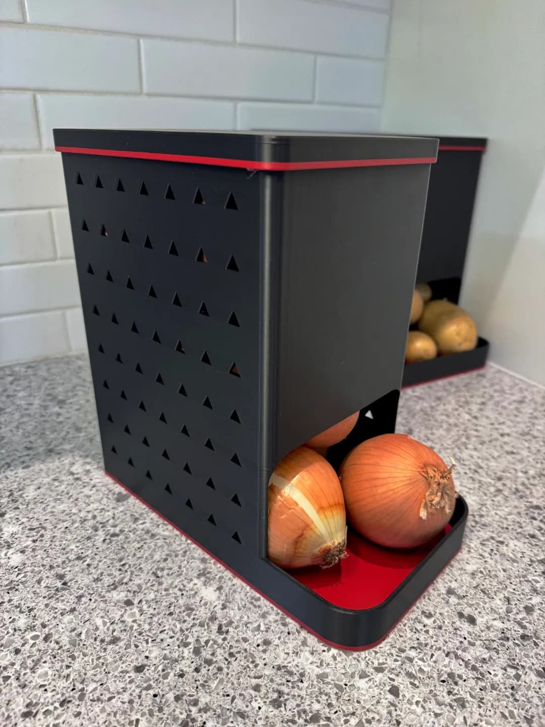 Recipiente para Batata, Cebola e Alho