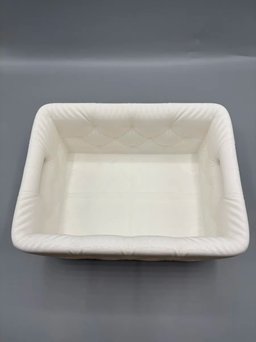 Cesta de Banheiro Acolchoada Moderna