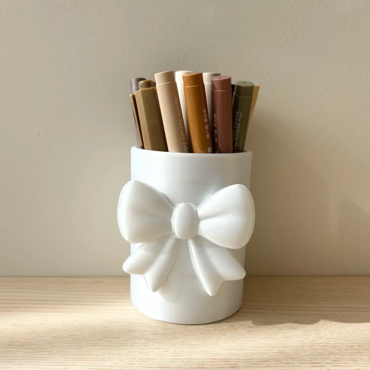Suporte para Pincéis de Maquiagem - Laço