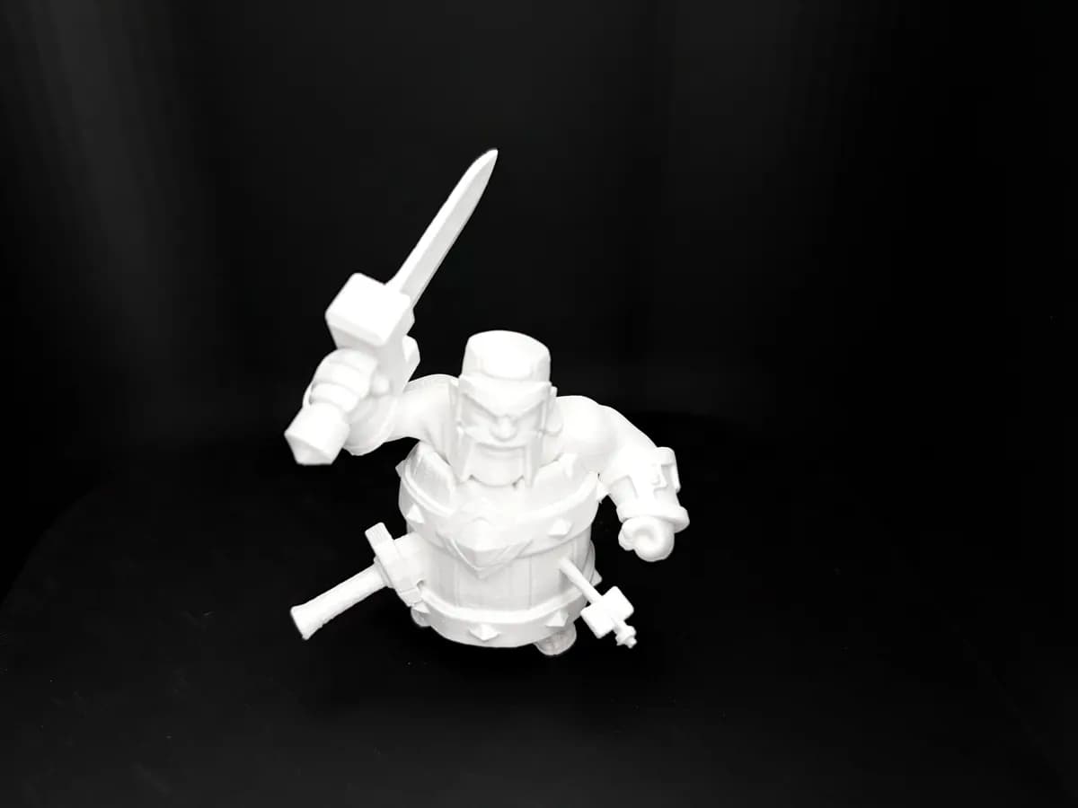 Herói Barril de Bárbaro - Clash Royale