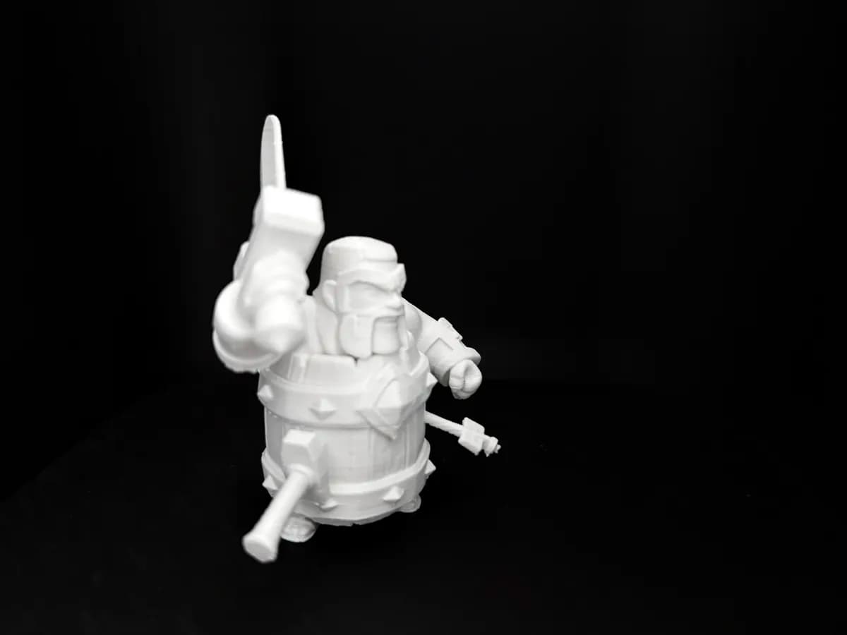 Herói Barril de Bárbaro - Clash Royale