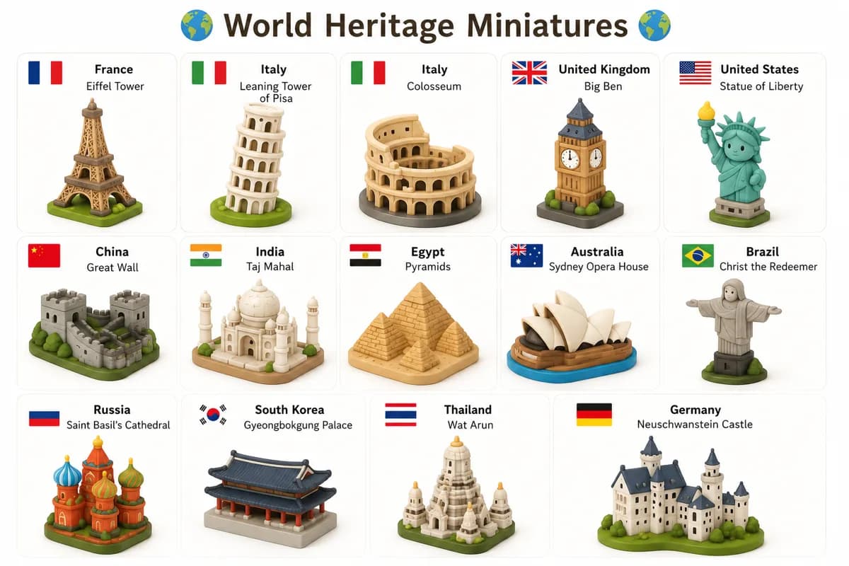 Miniaturas do Patrimônio Mundial