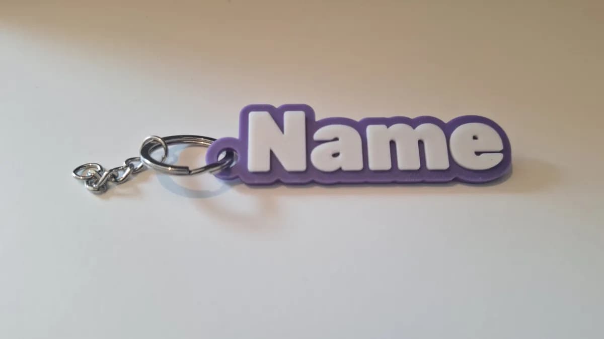 Chaveiro de Nome Personalizado