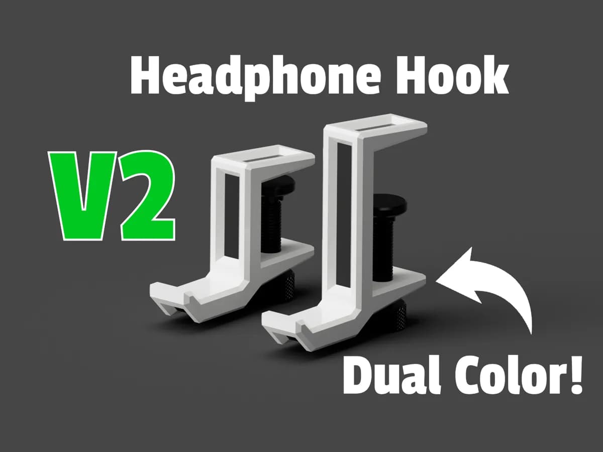 Suporte de Fone de Ouvido Moderno