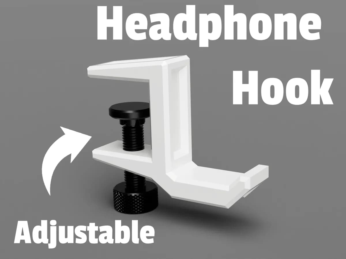 Suporte de Fone de Ouvido Moderno