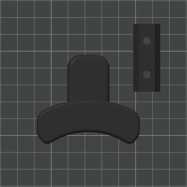 Suporte de Fone de Ouvido de Parede