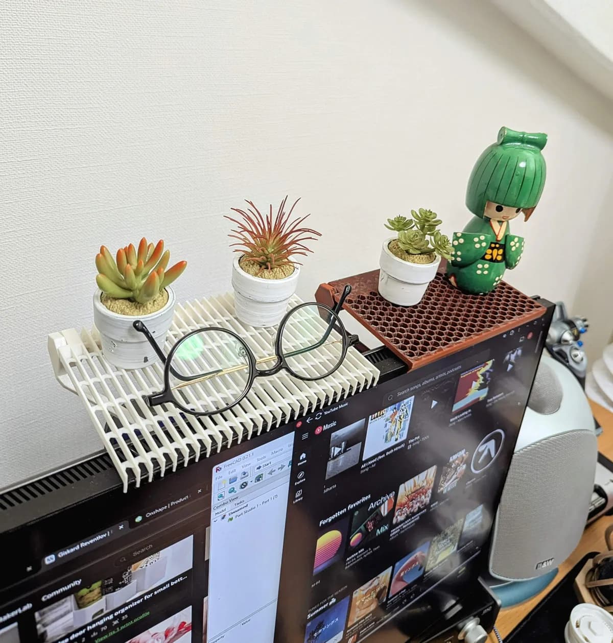 Prateleira Ajustável para Monitor