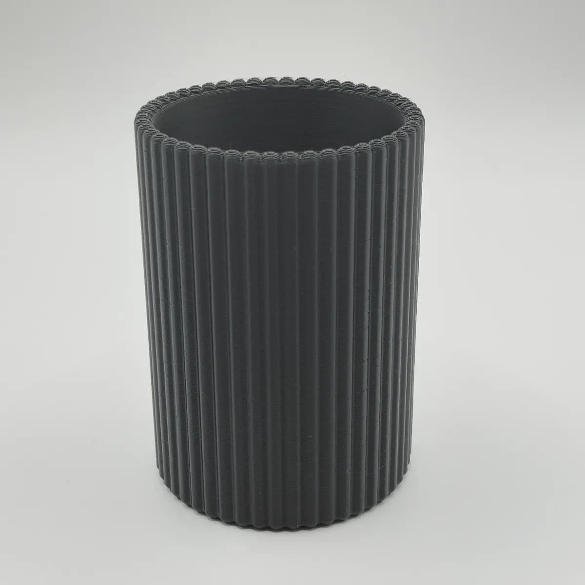 Porta-Canetas Ripado Elegante