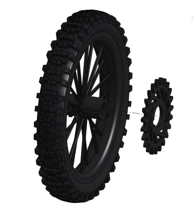 Miniatura Moto Elétrica Surron