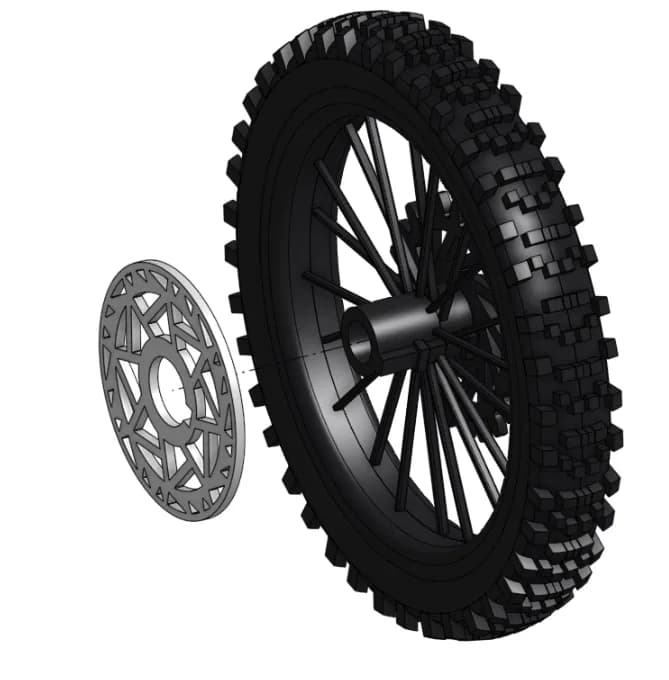 Miniatura Moto Elétrica Surron
