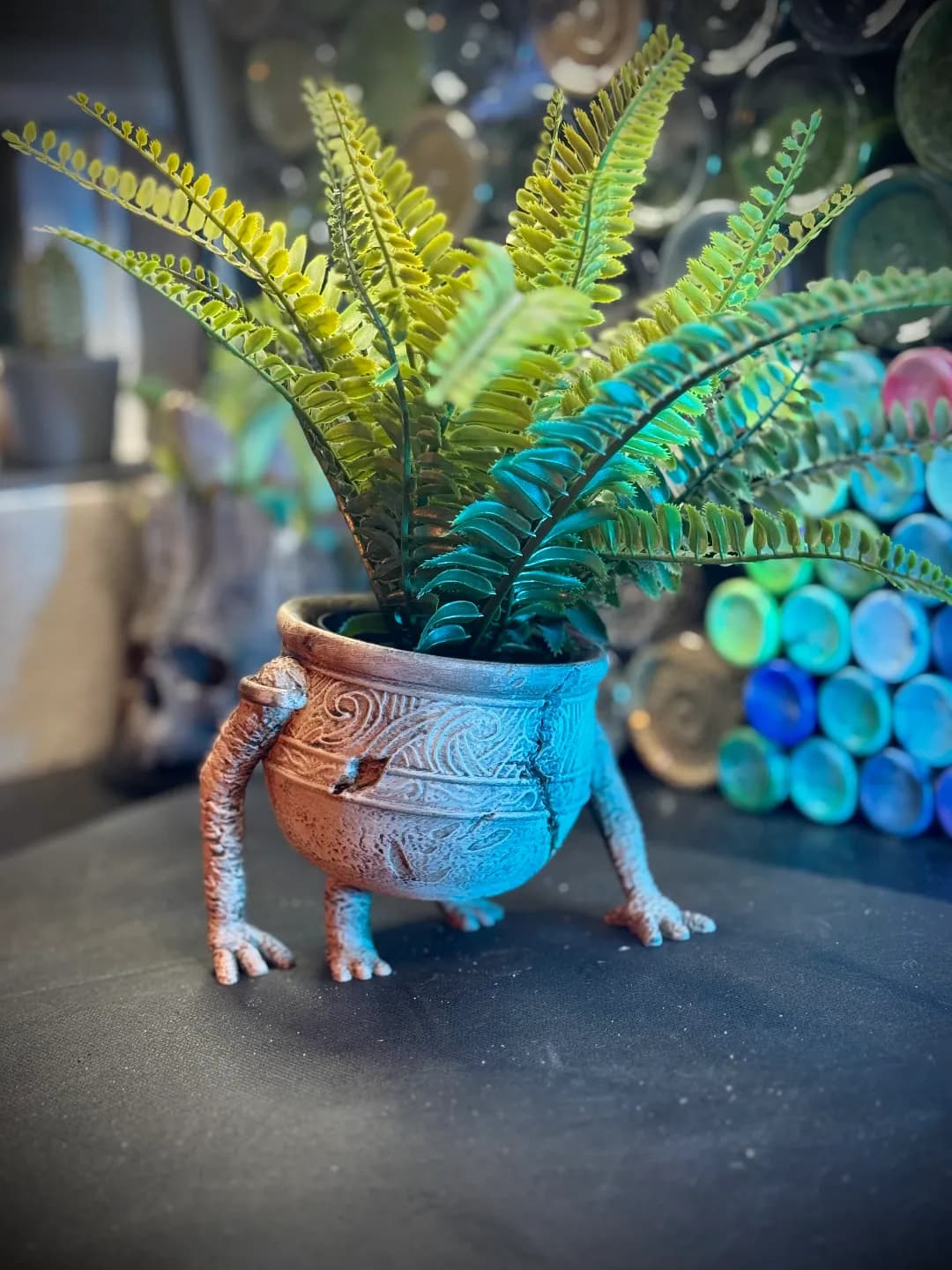 Mini Vaso Boneco