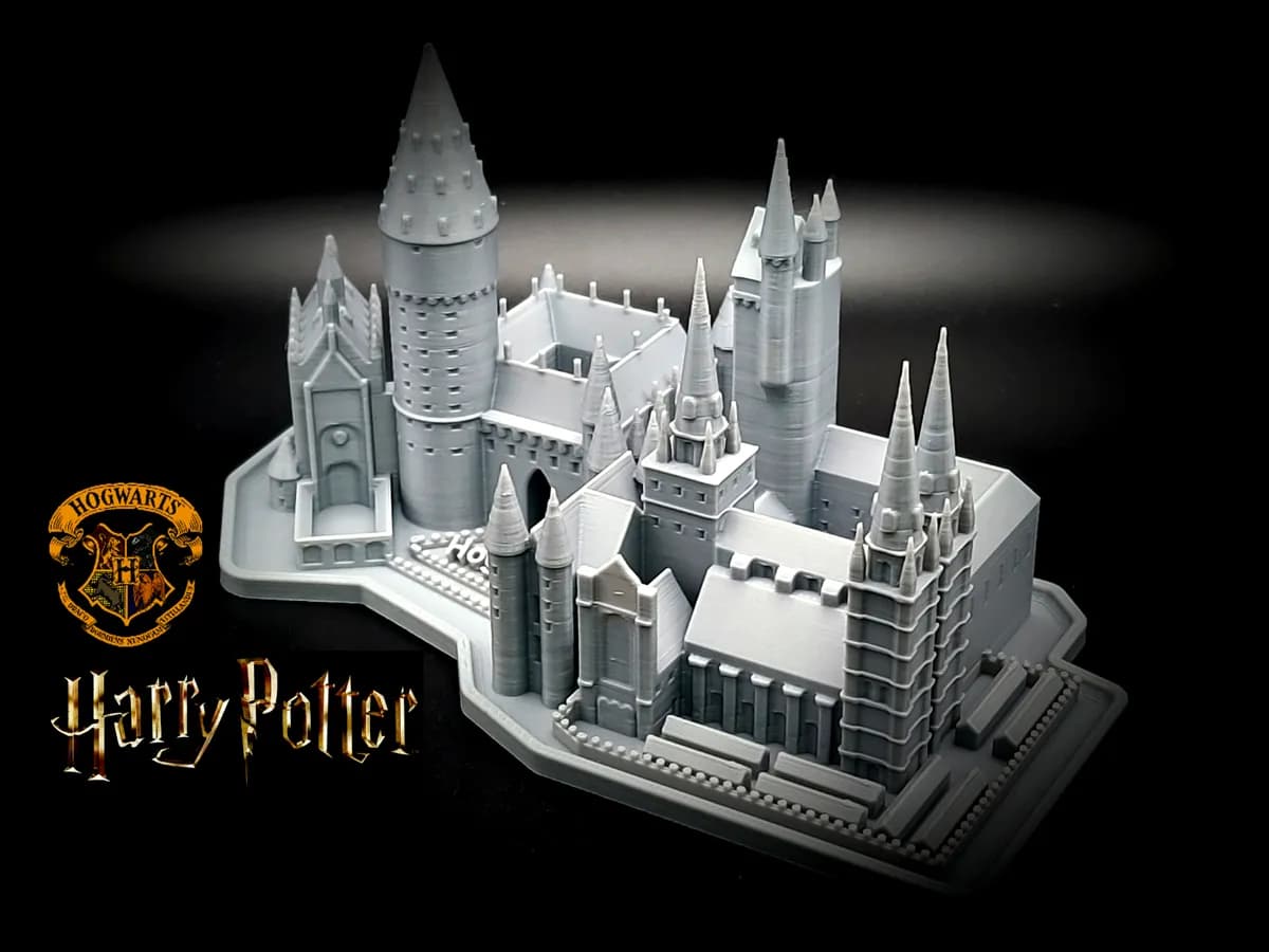 Miniatura Castelo de Hogwarts