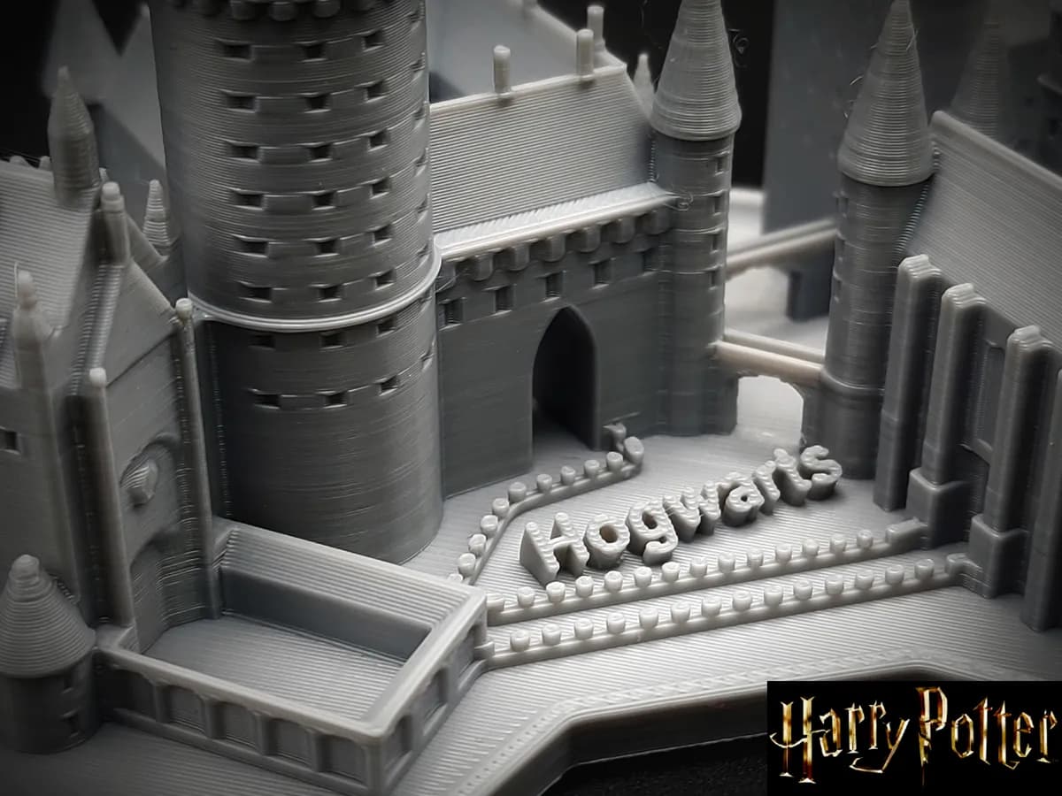 Miniatura Castelo de Hogwarts