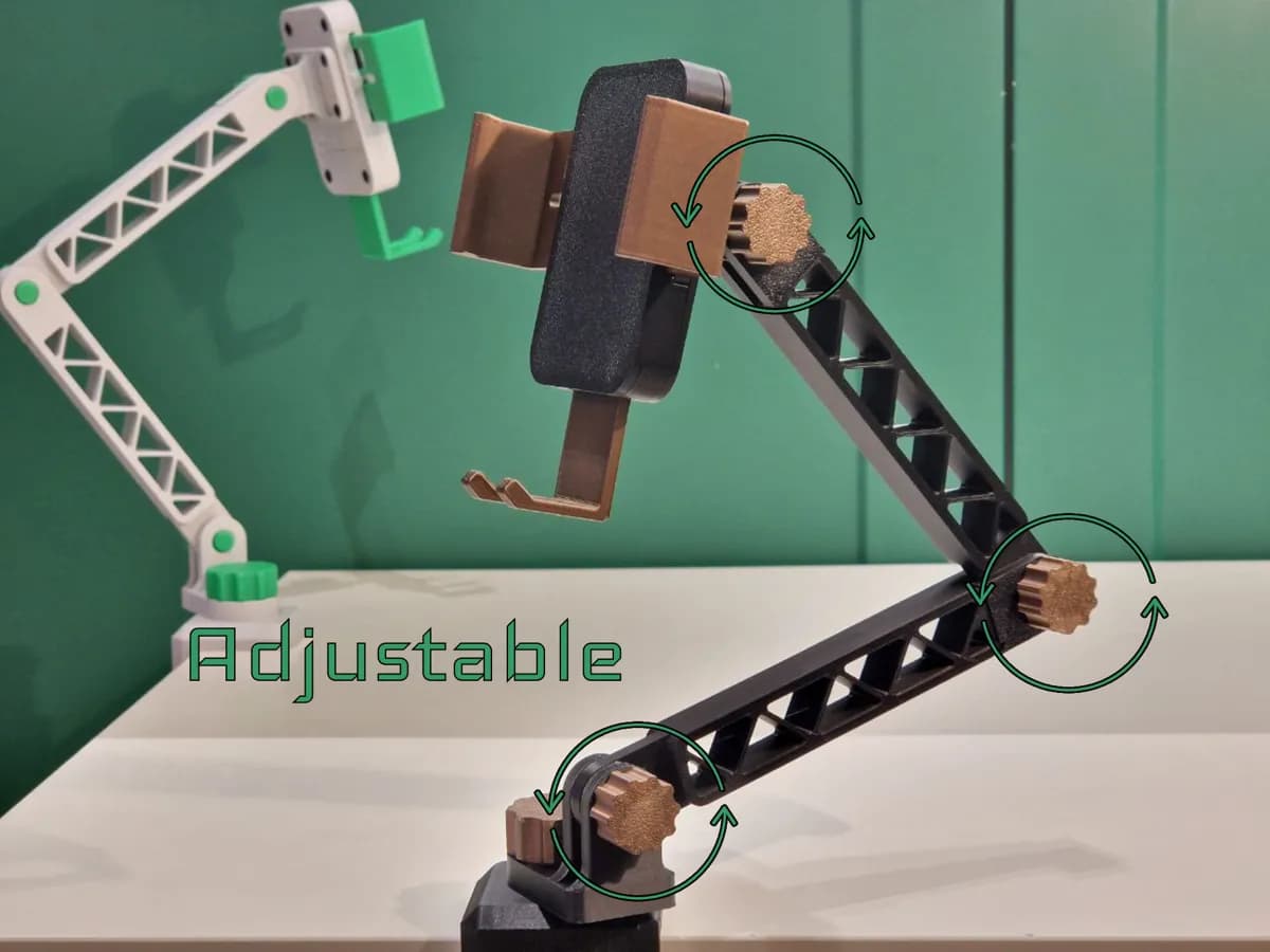 Suporte Articulado de Celular para Mesa
