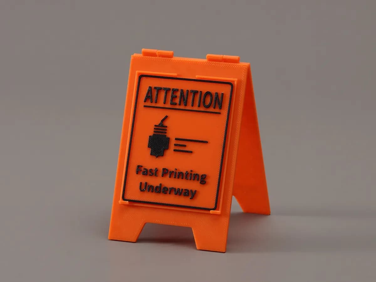 Suporte para Placa de Aviso