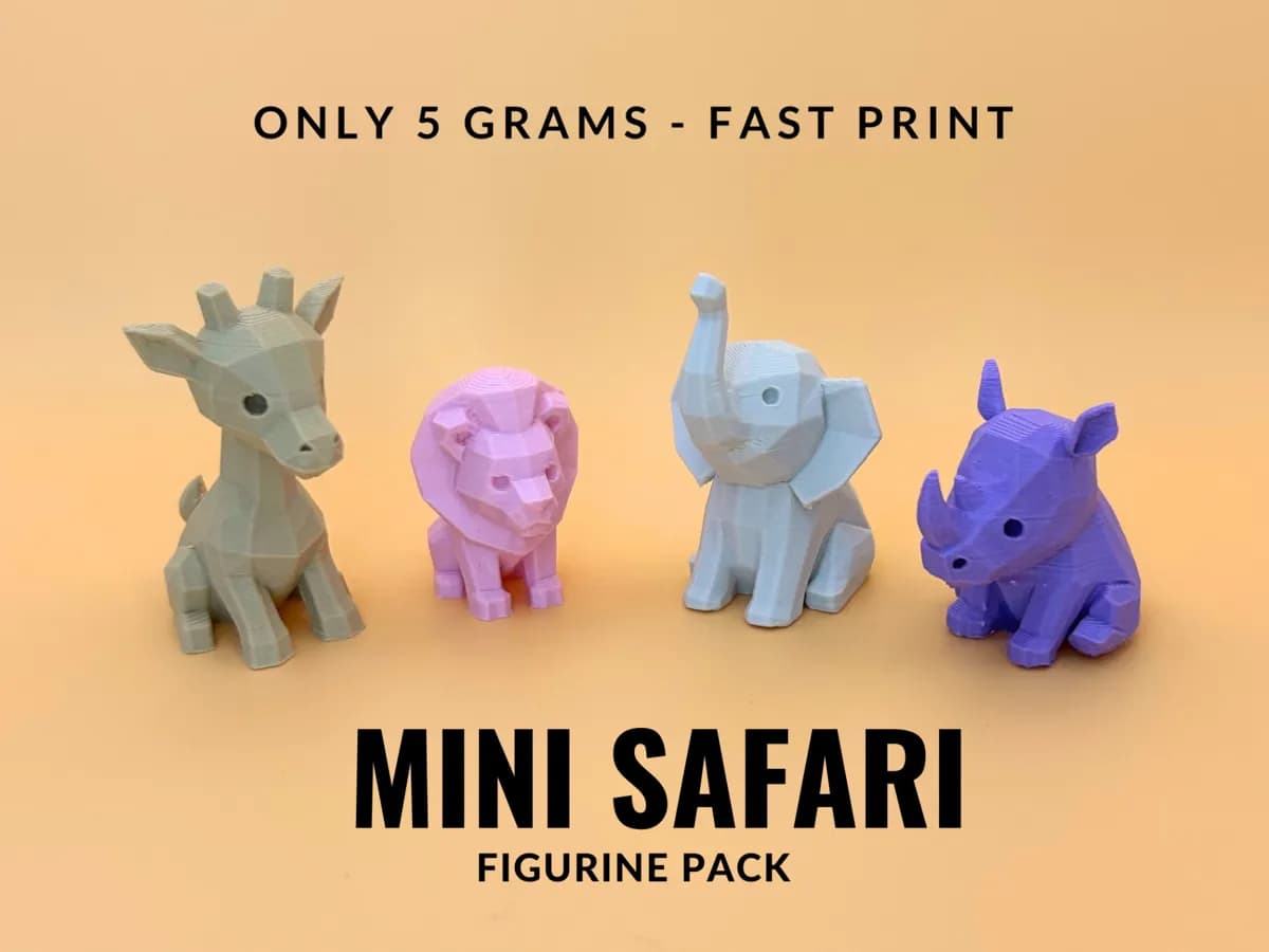 Kit Miniaturas Safari