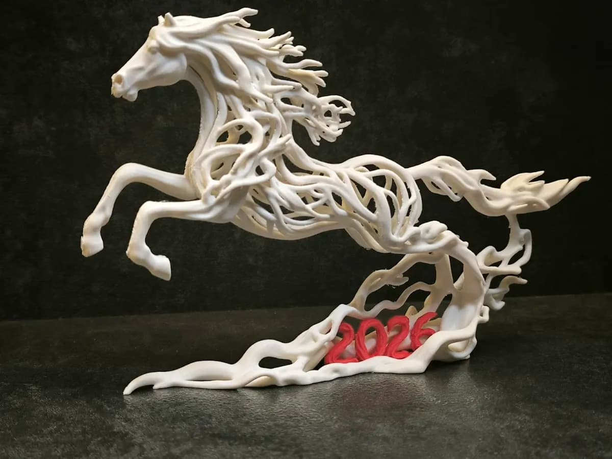 Escultura Cavalo Etéreo