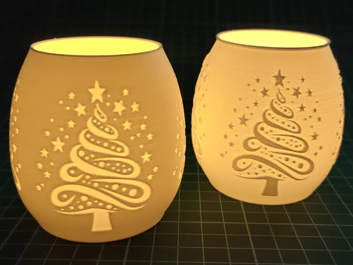 Luminária Papai Noel