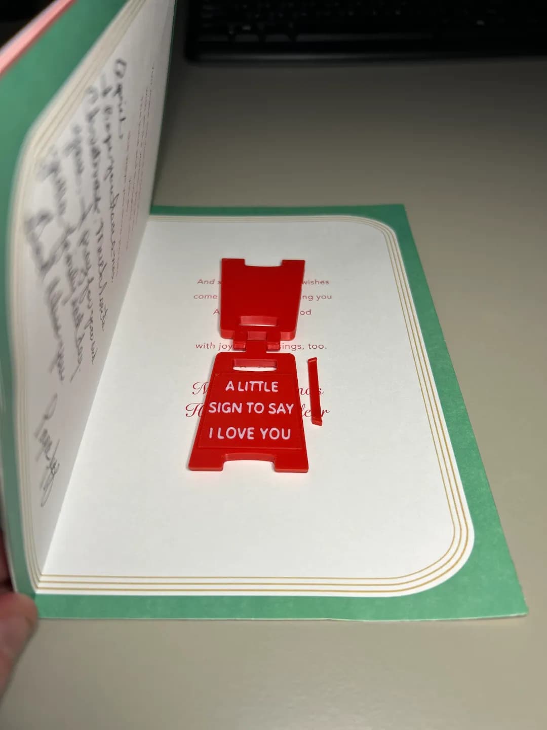 Placa Miniatura I Love You