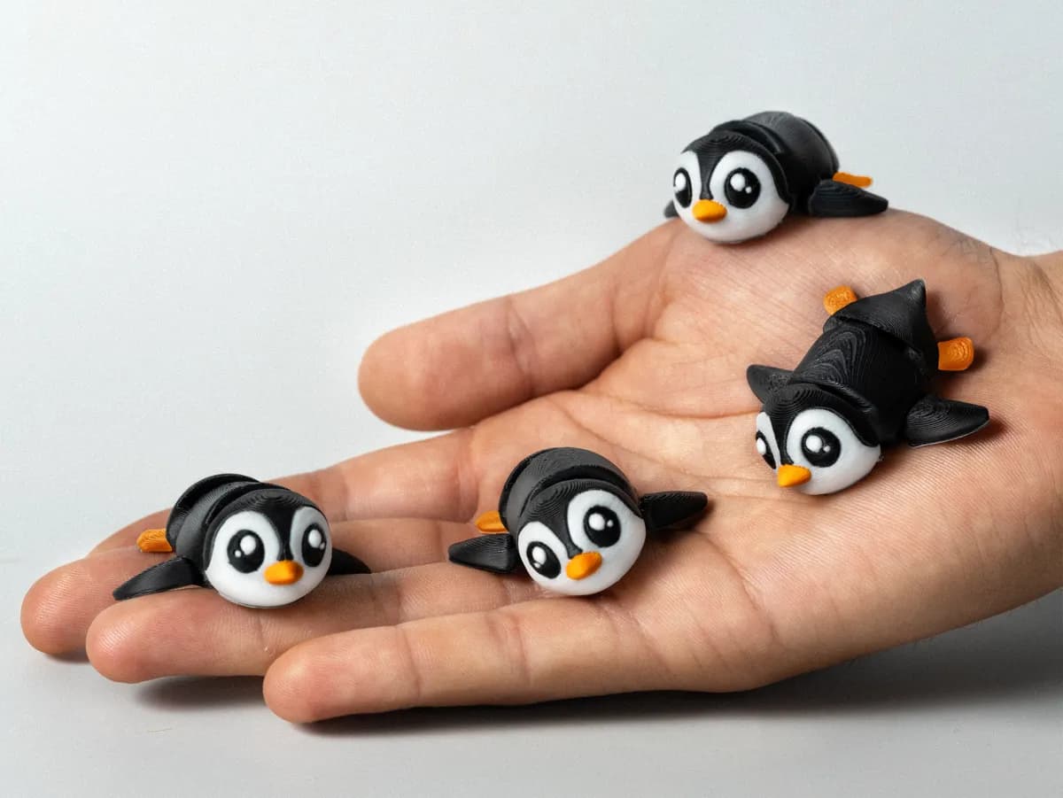 Pinguim Tuxi Articulado