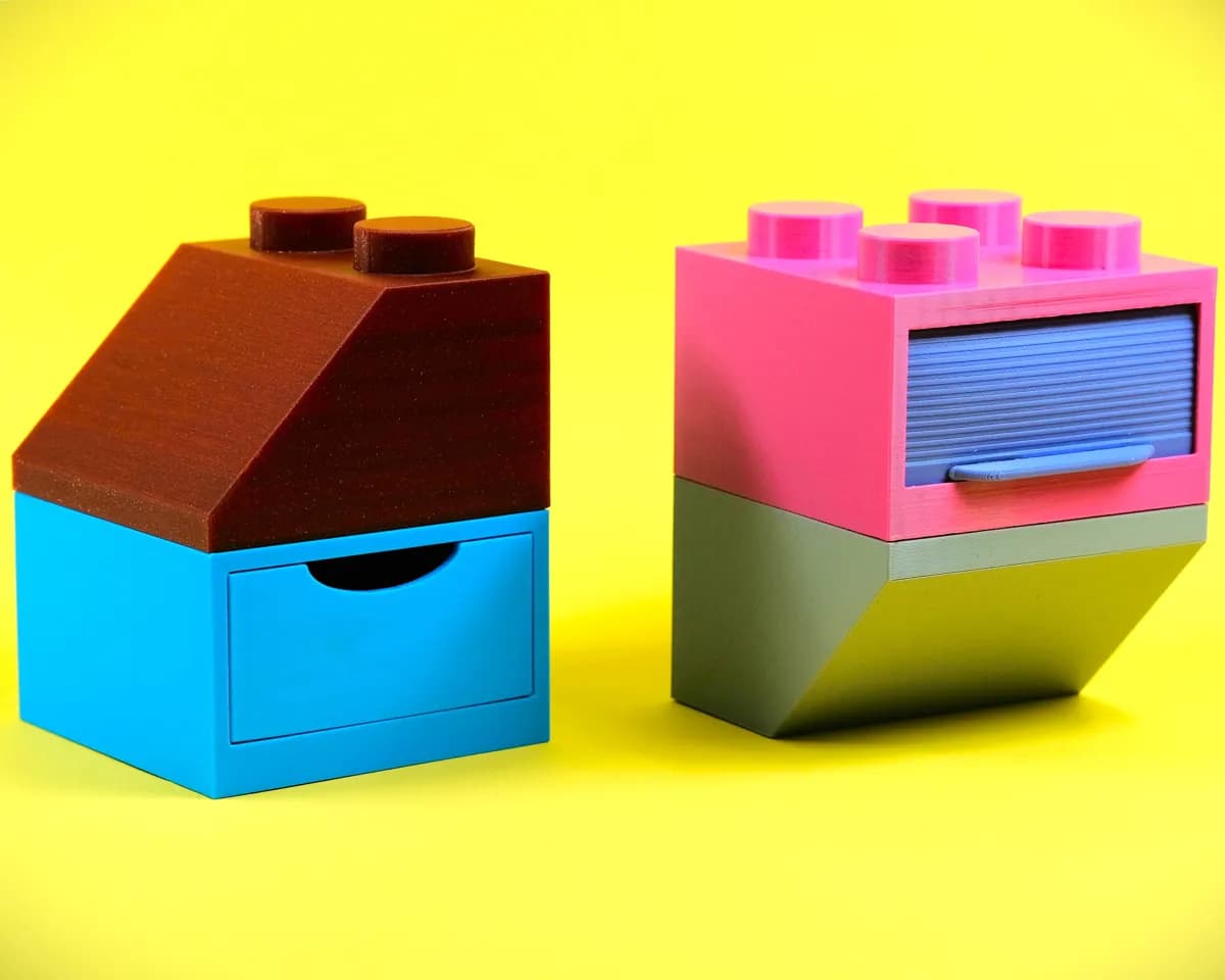 Caixas Empilháveis de Mesa
