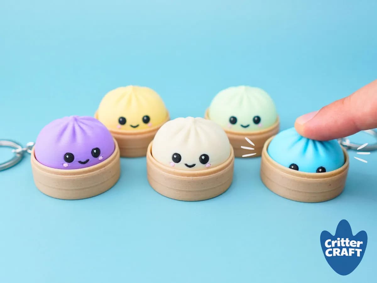 Chaveiro Fidget Bolinho (Clicker)
