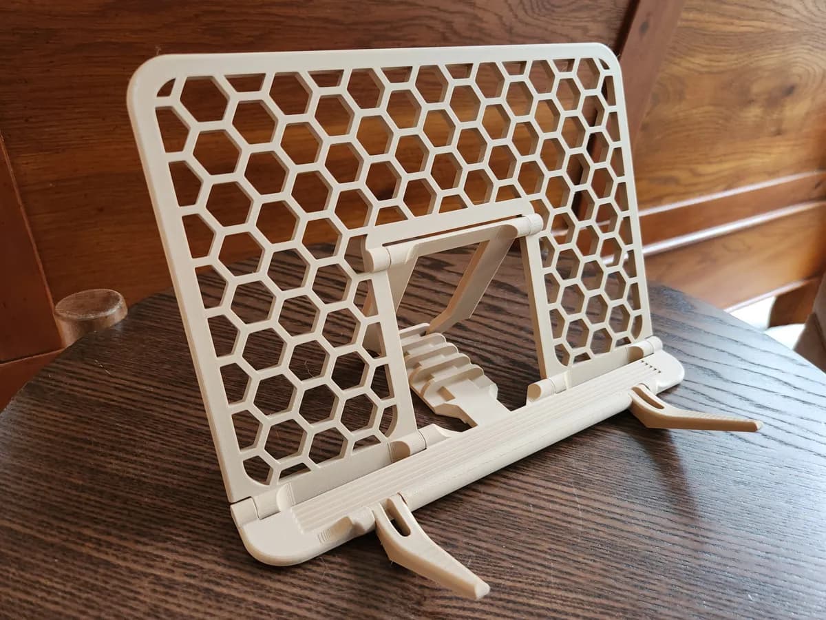 Suporte Dobrável para Livro e Tablet