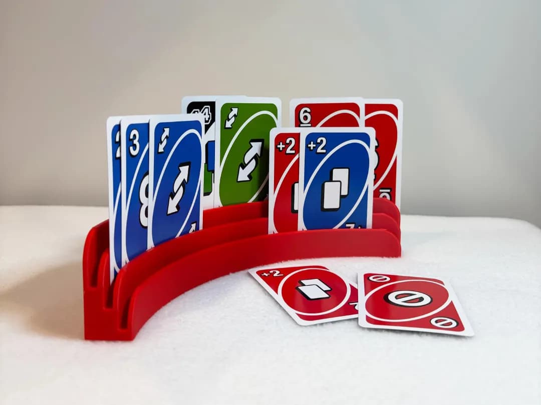 Suporte para Cartas de Baralho (3 Níveis)